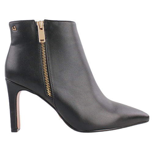 Una Healy Dressy Heeled Ankle Boots - Love Song - Black