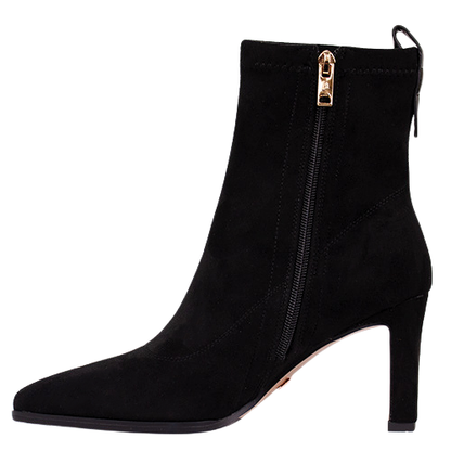 Una Healy Ladies Ankle Boots - Only Yesterday  - Black Suede