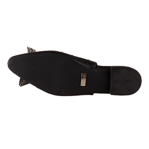 Una Healy Ladies Ballerina Sling Backs - Foolish - Black