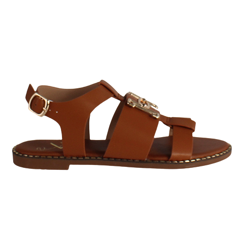 Una Healy Flat Sandals - Surrender - Tan