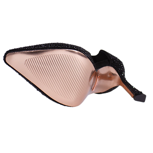 Una Healy Ladies Dressy Heels - Broke My Heart - Black