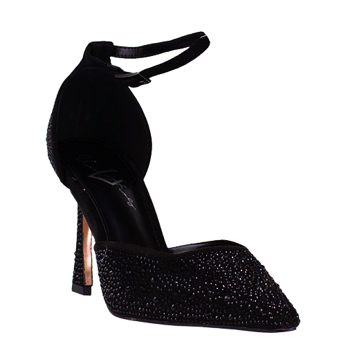 Una Healy Ladies Dressy Heels - Broke My Heart - Black