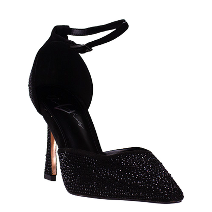 Una Healy Ladies Dressy Heels - Broke My Heart - Black