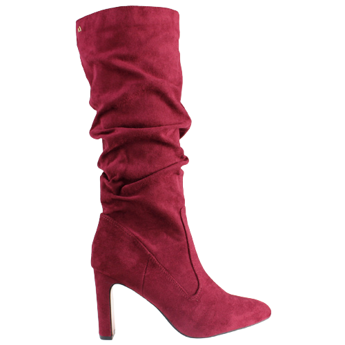 Una Healy Knee Boots - Famous Five - Aubergine