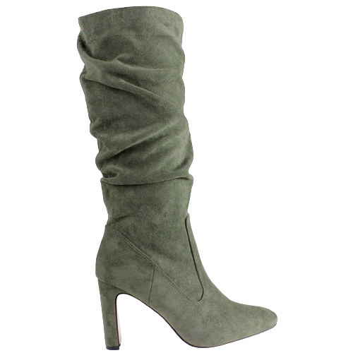 Una Healy Knee Boots - Famous Five - Green