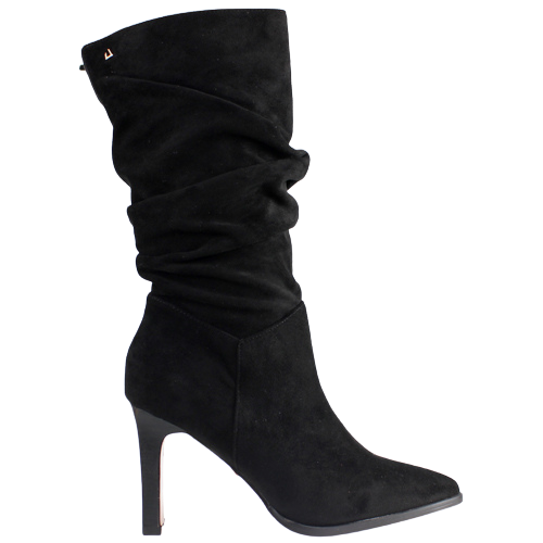 Una Healy Mid Boots - Famous Stars - Black