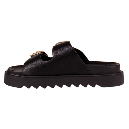 Una Healy Ladies Sliders - Mustang - Black