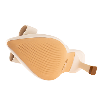 Una Healy Ladies Sling Back Heels - Bubblepop - Ice White