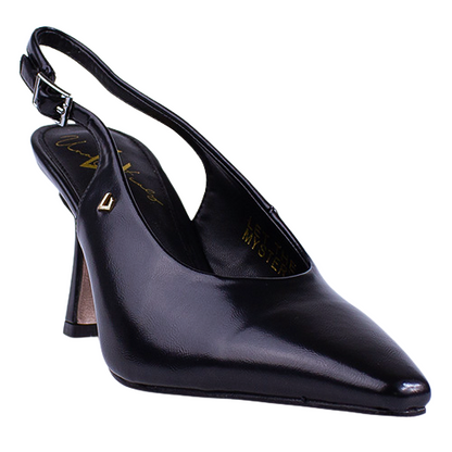 Una Healy Ladies Slingback Pumps - Let The Mystery - Black