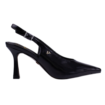 Una Healy Ladies Slingback Pumps - Let The Mystery - Black