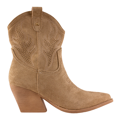 Una Healy Ladies Western Boots- Ransom - Beige