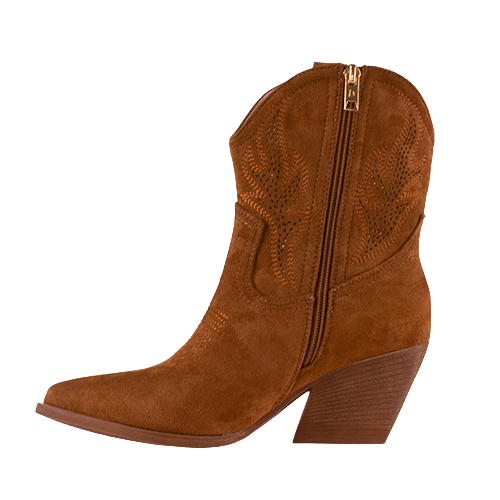 Una Healy Ladies Western Boots - Ransom - Caramel