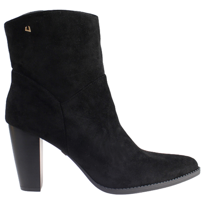 Una Healy Western Boots - Famous Foe - Black Suede