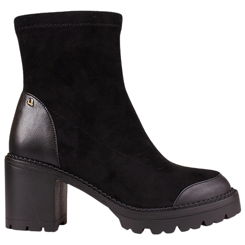 Una Healy Platform Ankle Boots - Porch Light - Black