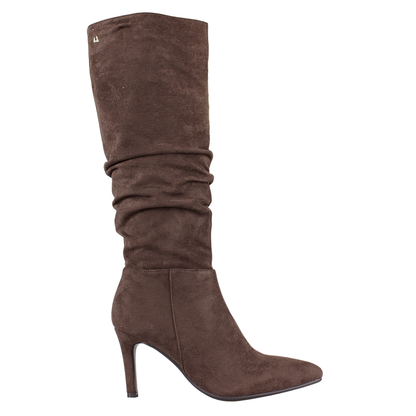 Una Healy Knee Boot - Rein Me In - Brown Suede