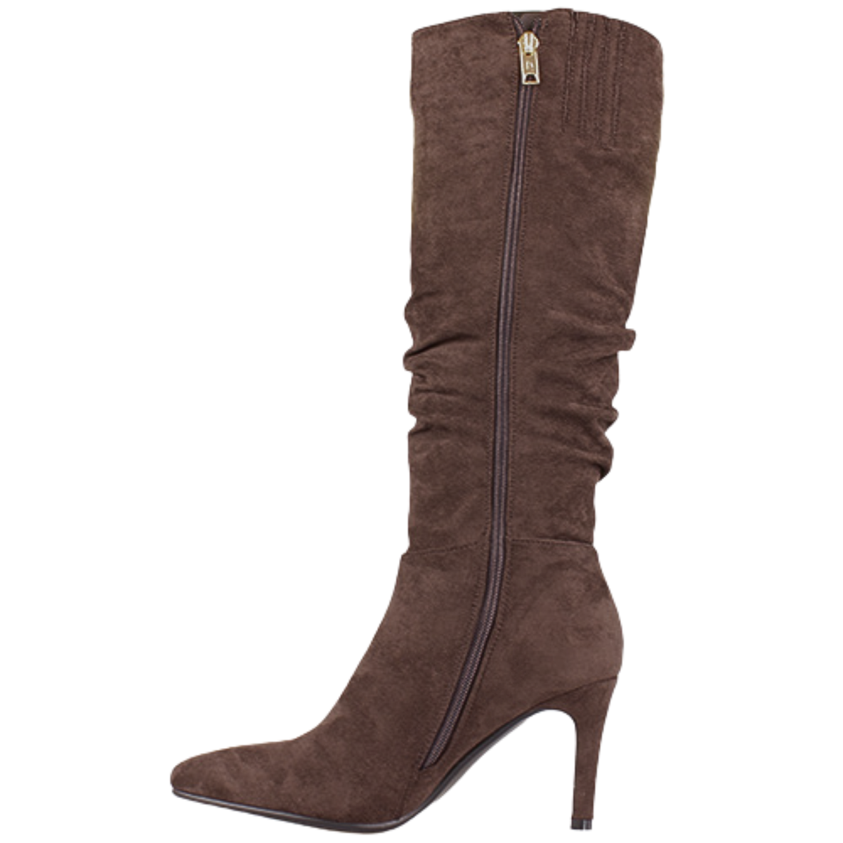 Una Healy Knee Boot - Rein Me In - Brown Suede