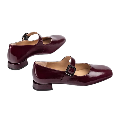 Unisa Mary Jane Shoes - Culver - Burgundy