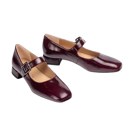 Unisa Mary Jane Shoes - Culver - Burgundy