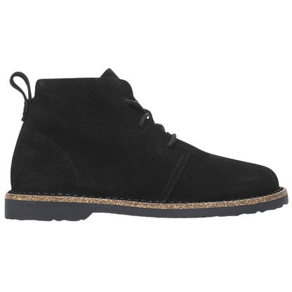 Birkenstock Ladies Suede Leather Boot - Uppsala Chukka - Black