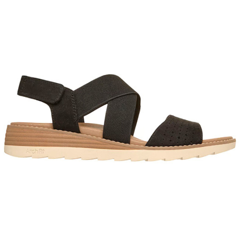 Skechers Arch Fit Ladies Sandals - 113890 - Black