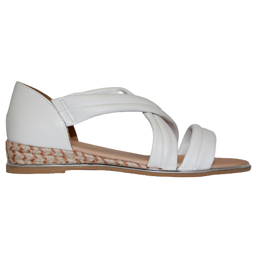 Kate Appleby Low Wedge Sandals - Rothes - White