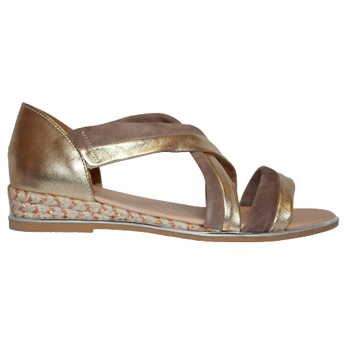Kate Appleby Low Wedge Sandals - Rothes - Gold