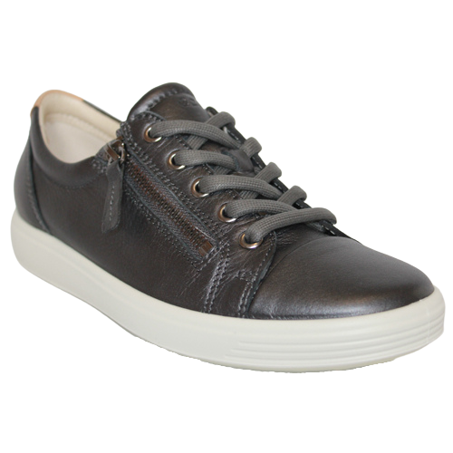 Ecco Walking  Shoes - 430853 - Grey Metallic