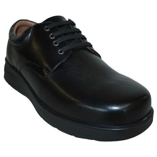 DB 6V  Extra Wide Fit Shoes - Bob - Black