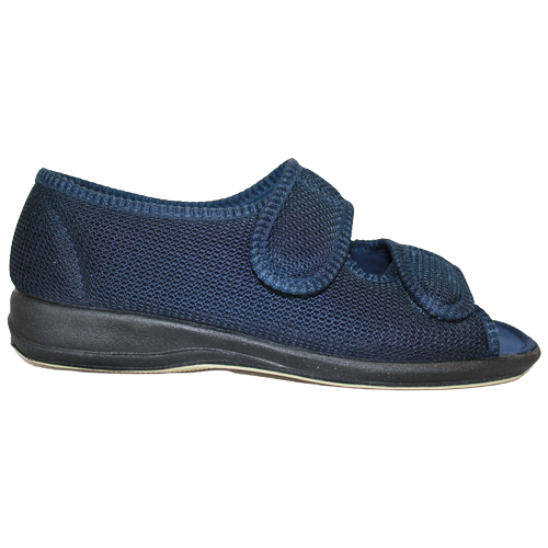 Sleepers Extra Wide Slippers - LS170 - Navy