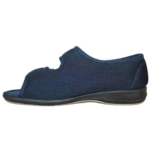 Sleepers Extra Wide Slippers - LS170 - Navy