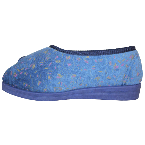 UKD Extra Wide Slippers - LS467 - Navy