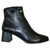 Regard Le Ciel Block Heeled Ankle Boots - Ines 19 - Black