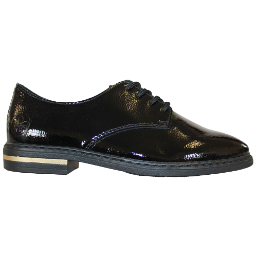 Rieker Brogues- 50618-00 - Black