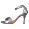 Sorento High Heel Sandals - Screebe - Silver