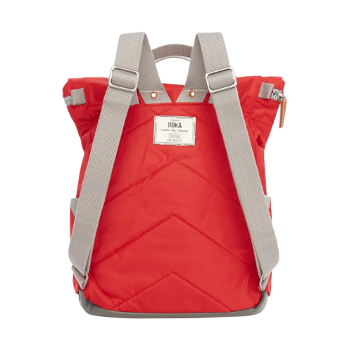 Roka Sustainable Backpack - Canfield B Small - Red