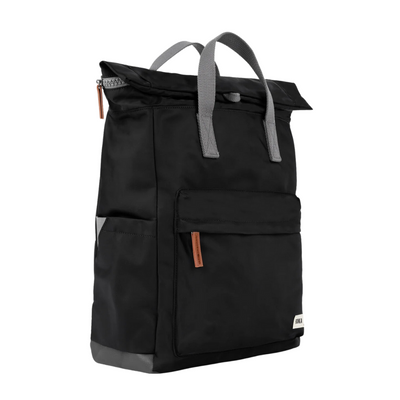 Roka Sustainable Backpack - Canfield B Medium - Black