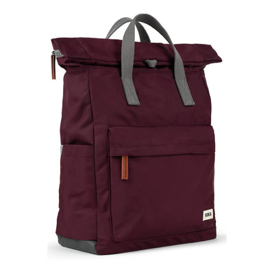 Roka  Sustainable Backpack- Canfield B Zip - Plum