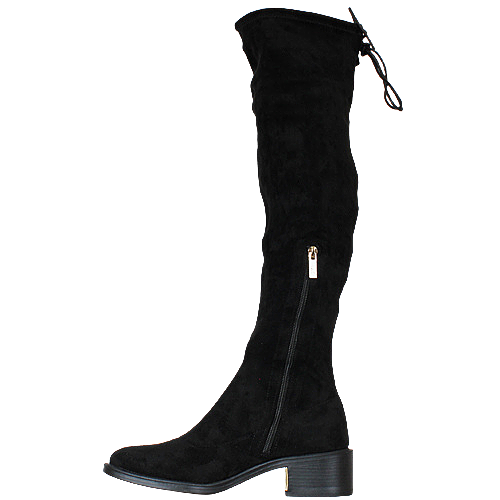 XTI Over The  Knee Boots -142159 - Black