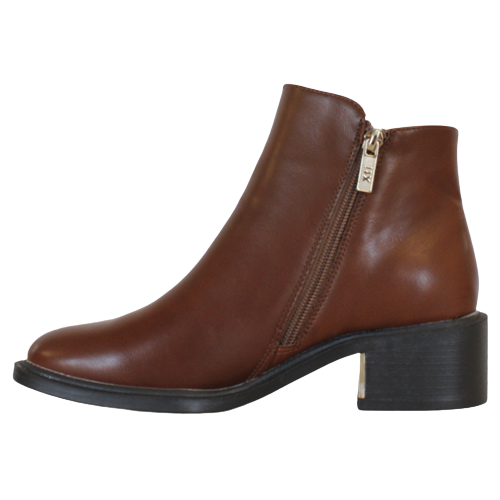 XTI Ladies Ankle Boots - 141941 - Camel