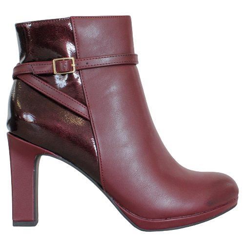 Marco tozzi bordeaux ankle 2025 boots