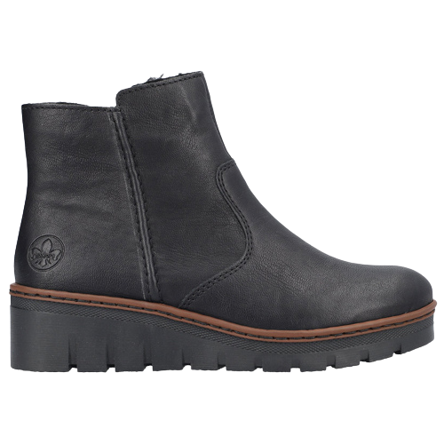 Rieker Ladies Ankle Boots - X9165-00 - Black