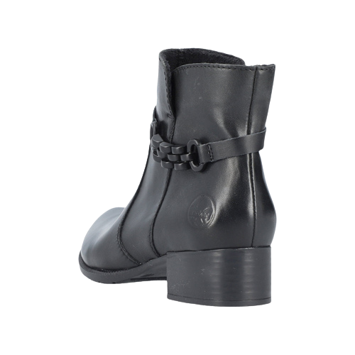 Rieker Ladies Ankle Boots - 78676-25 - Black