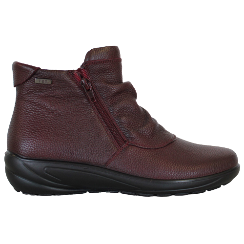 Burgundy ankle boots clearance ladies