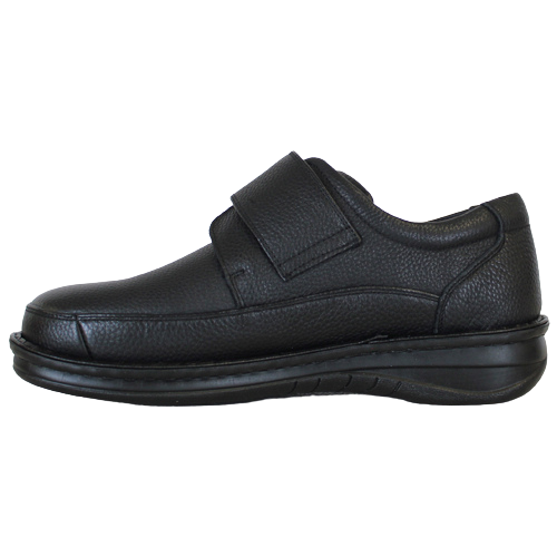 G Comfort Men's Wide Fit Shoes - P-3708 - Black