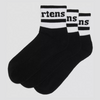 Dr. Martens Socks - 3 Pack Short Athletic - Black