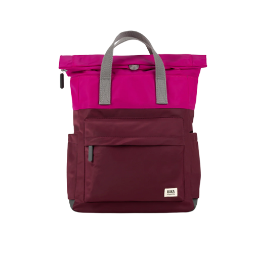 Roka Creative Waste Backpack- Canfield B Medium -Plum/Candy