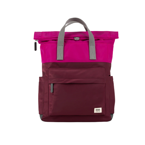 Roka Creative Waste Backpack-  Canfield B Medium -Plum/Candy