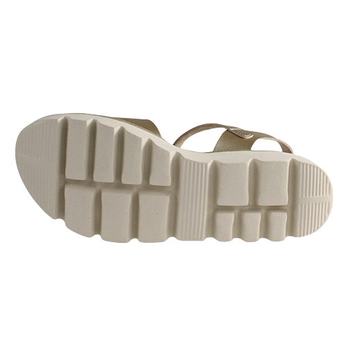 Heavenly Feet Chunky Sandals - Trudy - Gold