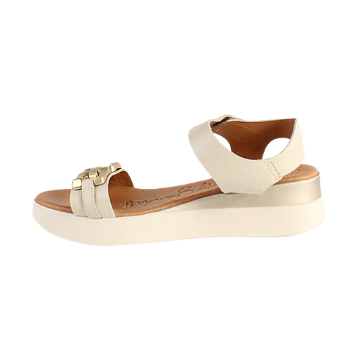 Oh My Sandals Ladies Platform Sandals - 5419 - Beige