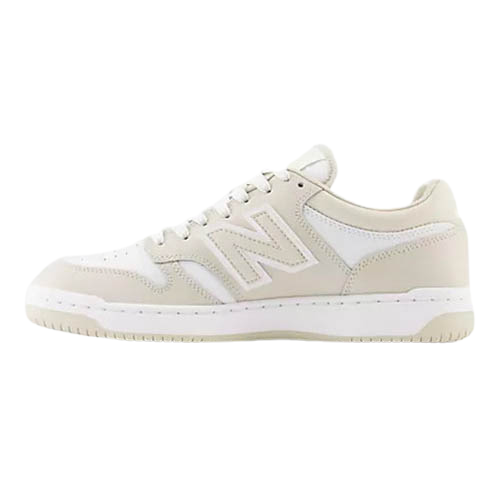 New Balance Unisex Trainers -  BB480LBB - Beige/White